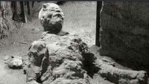 Man Preserved At Pompeii